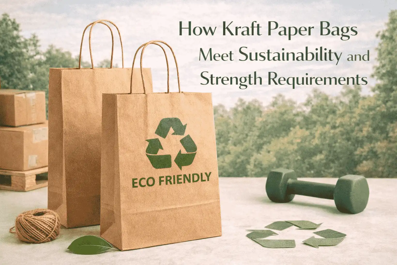How Kraft Paper Bags Meet Sustainability and Strength Requirements